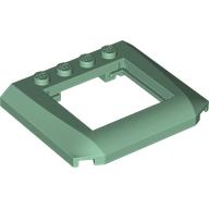 LEGO 4652 Wedge 5 x 6 x 2/3 Triple Curved with 3 x 4 Cutout for Window (Sunroof) - Main Product Image