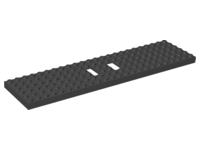 LEGO 6584a Train Base 6 x 24 with 3 Round Holes Each End - Main Product Image