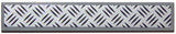 LEGO 6636pb132 Tile 1 x 6 with Silver Tread Plate Pattern (Sticker) - Set 60112 - Main Product Image