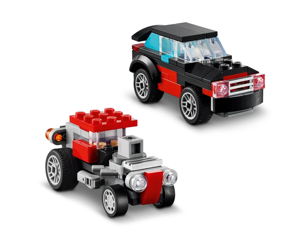 LEGO Creator 31146 - Flatbed Truck with Helicopter - Authentic LEGO Set Image 7