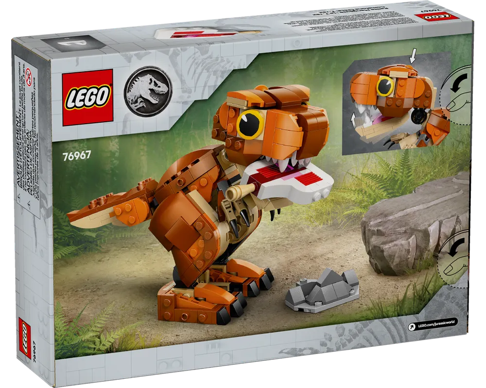 LEGO Jurassic World 76967 - Little Eatie: T. rex - Authentic LEGO Set Image 2