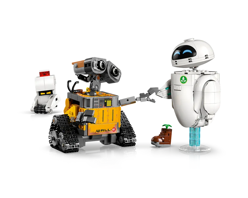 LEGO Disney 43279 - WALL-E and EVE - Authentic LEGO Set Image 4