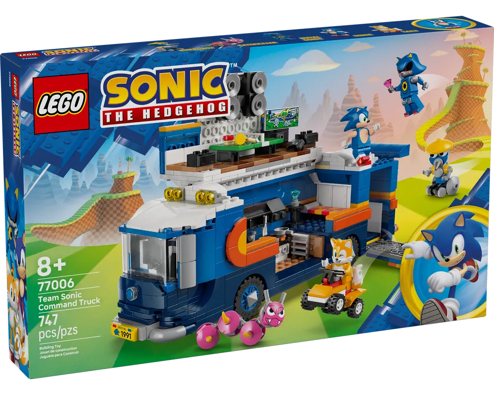 LEGO Sonic the Hedgehog 77006 - Team Sonic Command Truck - Authentic LEGO Set Main Image