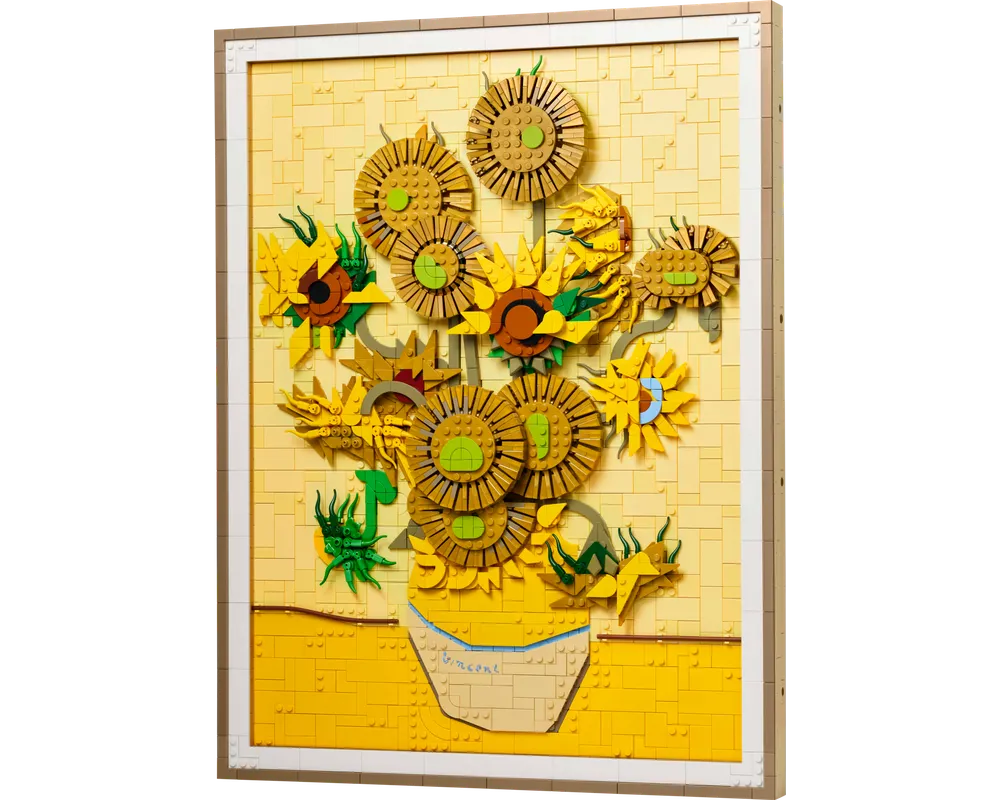 LEGO Art 31215 - Vincent van Gogh - Sunflowers - Authentic LEGO Set Image 2