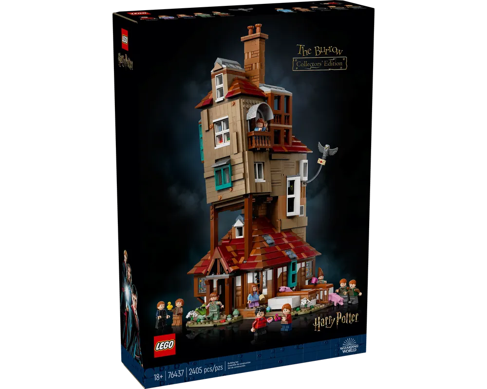 LEGO Harry Potter 76437 - The Burrow - Collectors' Edition - Authentic LEGO Set Main Image