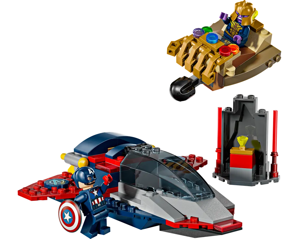LEGO Super Heroes 76319 - Captain America vs. Thanos - Authentic LEGO Set Image 2
