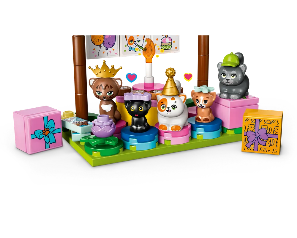 LEGO Friends 42666 - Cat Birthday Party & Tree House - Authentic LEGO Set Image 15