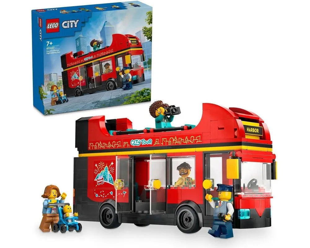 LEGO City 60407 - Double-Decker Sightseeing Bus - Authentic LEGO Set Main Image