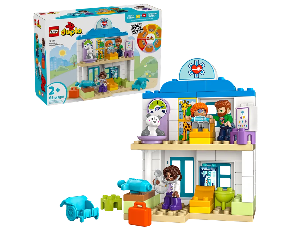 LEGO DUPLO 10449 - First Time: Visit to the Doctor - Authentic LEGO Set Main Image