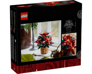 LEGO Botanicals 10370 - Poinsettia - Authentic LEGO Set Image 3