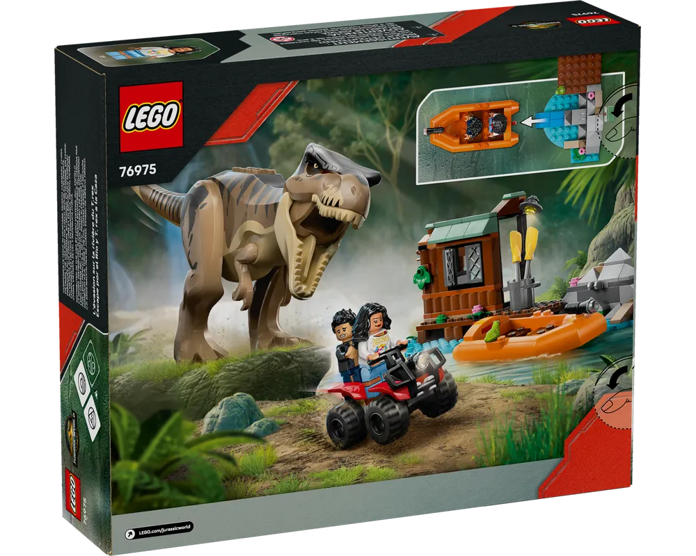 LEGO Jurassic World 76975 - T. rex River Escape - Authentic LEGO Set Image 8