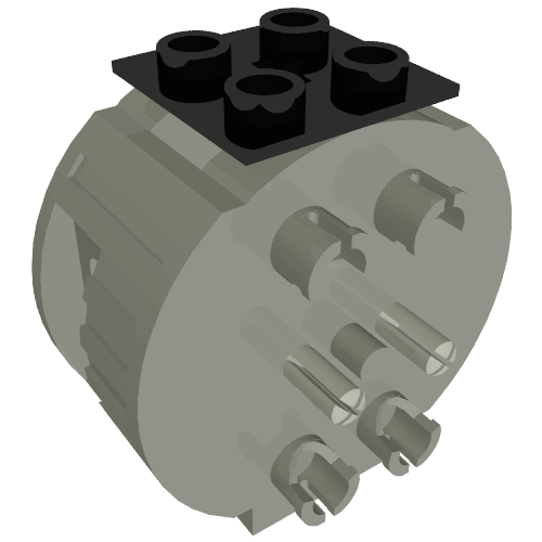 LEGO 4352 Electric 4.5V 3 C-Cell Battery Box Polarity Switch 2 x 4 - Main Product Image