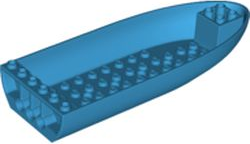 LEGO 74163 Aircraft Fuselage Forward Bottom Curved 6 x 16 x 2 - Main Product Image