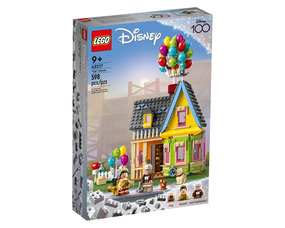 LEGO Disney 43217 - 'Up' House - Authentic LEGO Set Main Image