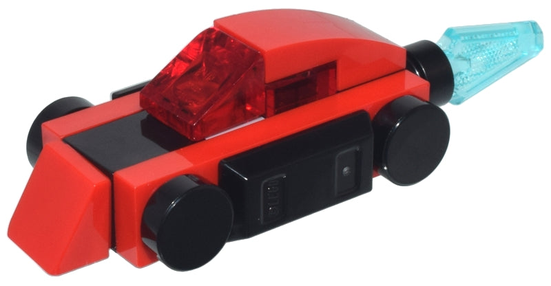 LEGO Holiday & Event 76293-9 - 76293 Advent Calendar 2024, Super Heroes, Spider-Man (Day  8) - Black and Red Race Car Packed inside a grip bag - Authentic LEGO Set Main Image