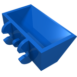 LEGO 784 Vehicle, Digger Bucket Smooth 2 x 4 x 1 in Blue - Authentic LEGO Part