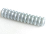 LEGO 78c04 Hose, Ribbed 7mm D.  4L / 3.2cm in Pearl Light Gray - Authentic LEGO Part