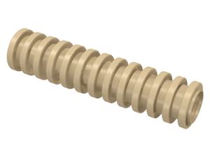 LEGO 78c04 Hose, Ribbed 7mm D.  4L / 3.2cm in Tan - Authentic LEGO Part