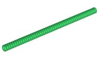 LEGO 78c17 Hose, Ribbed 7mm D. 17L / 13.6cm - Main Product Image