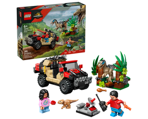 LEGO Jurassic World 76972 - Raptor Off-Road Escape - Authentic LEGO Set Main Image