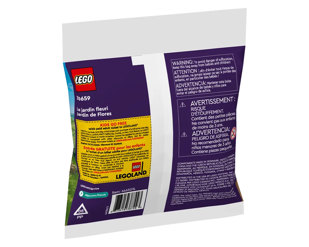 =LEGO Friends 30659 - Flower Garden polybag - Authentic LEGO Set Image 2