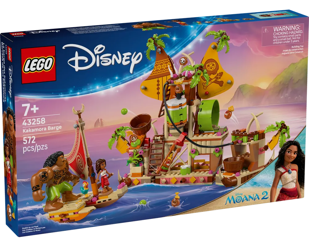 LEGO Disney 43258 - Kakamora Barge - Authentic LEGO Set Main Image
