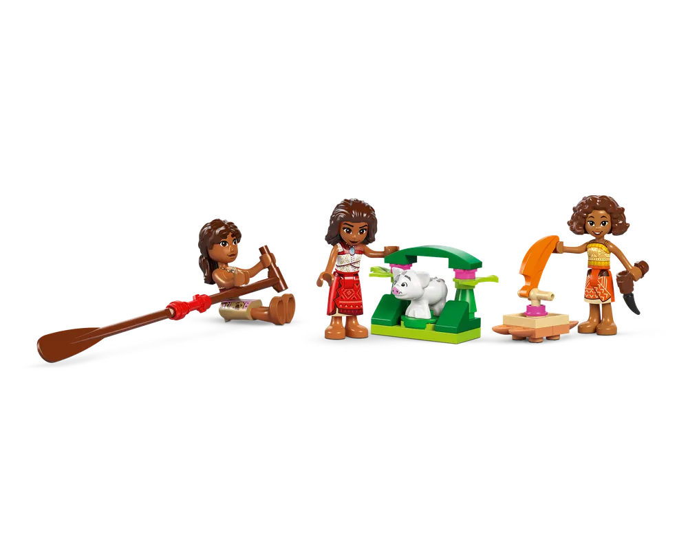 LEGO Disney 43270 - Moana's Adventure Canoe - Authentic LEGO Set Image 4