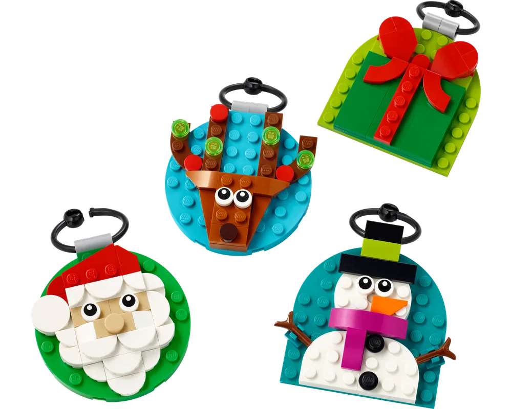 LEGO Holiday & Event 40744 - Christmas Ornament Selection - Authentic LEGO Set Image 2