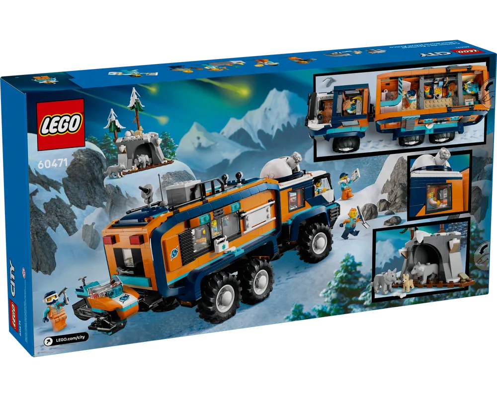 LEGO City 60471 - Arctic Explorer Science Lab Truck - Authentic LEGO Set Image 12