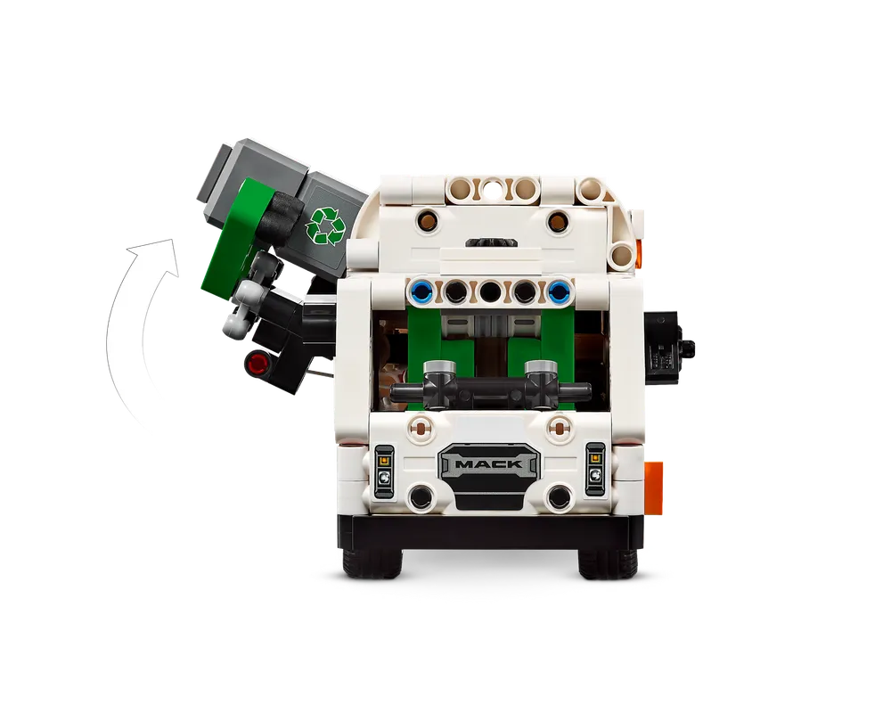 LEGO Technic 42167 - Mack LR Electric Garbage Truck - Authentic LEGO Set Image 7