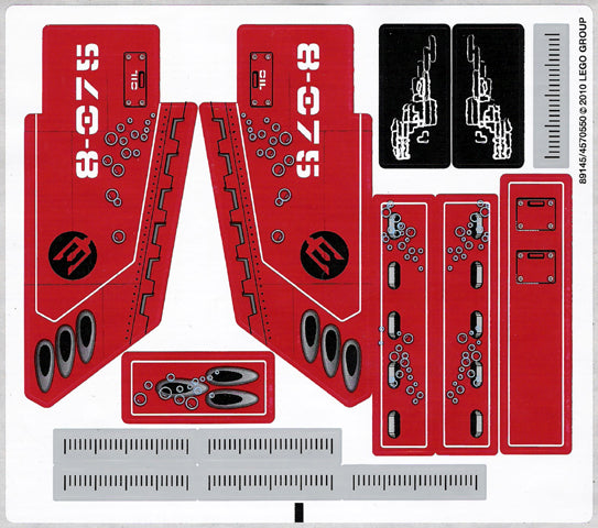 LEGO 8075stk01 Sticker Sheet for Set 8075 - (89145/4570550)  - Main Product Image