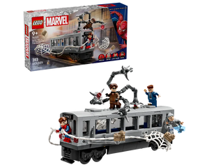 LEGO Super Heroes 76321 - Spider-Man vs. Doc Ock Subway Train Scene - Authentic LEGO Set Main Image