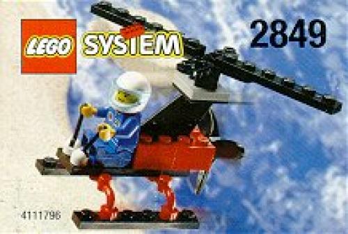 LEGO City 2849 - Gyrocopter - Authentic LEGO Set Main Image