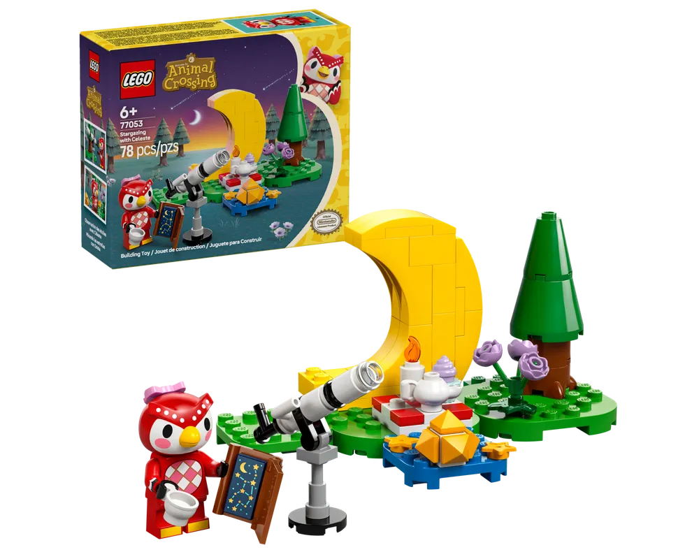 LEGO Animal Crossing 77053 - Stargazing with Celeste - Authentic LEGO Set Main Image