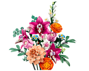 LEGO Botanicals 10342 - Pretty Pink Flower Bouquet - Authentic LEGO Set Image 3