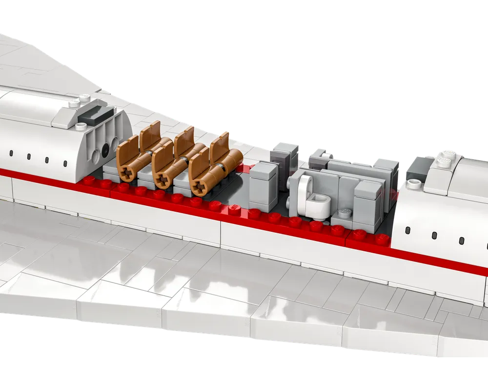 LEGO Creator 10318 - Concorde - Authentic LEGO Set Image 2