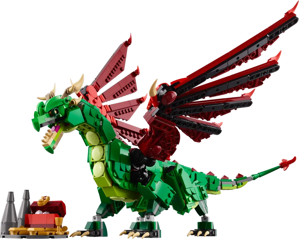 LEGO Creator 31161 - Medieval Dragon - Authentic LEGO Set Image 2