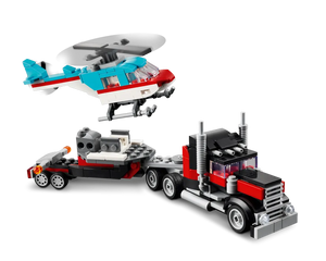 LEGO Creator 31146 - Flatbed Truck with Helicopter - Authentic LEGO Set Image 4