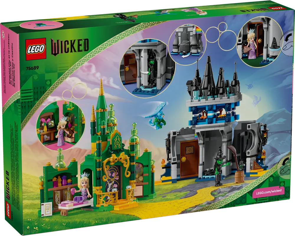 LEGO Wicked 75689 - Emerald City & Kiamo Ko Castle - Authentic LEGO Set Image 6