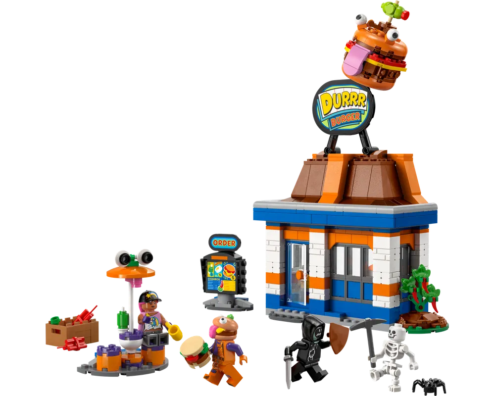 LEGO Fortnite 77076 - Durrr Burger Restaurant - Authentic LEGO Set Image 19