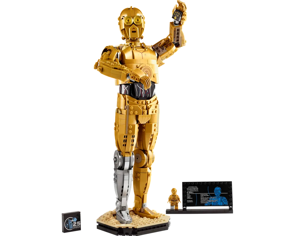 LEGO Star Wars 75398 - C-3PO - Authentic LEGO Set Image 2