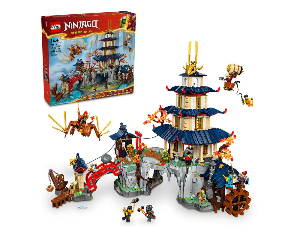LEGO NINJAGO 71814 - Tournament Temple City - Authentic LEGO Set Main Image
