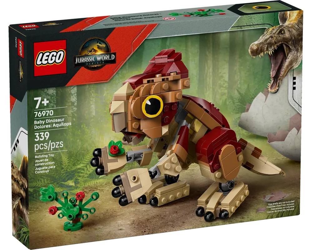 LEGO Jurassic World 76970 - Baby Dinosaur Dolores: Aquilops - Authentic LEGO Set Main Image