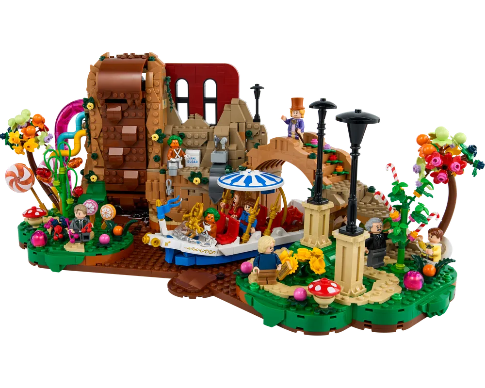 LEGO LEGO Ideas &#40;CUUSOO&#41; 21360 - Willy Wonka & the Chocolate Factory - Authentic LEGO Set Image 3
