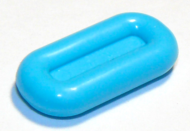 LEGO 92355a Friends Accessories Sponge in Medium Azure - Authentic LEGO Part