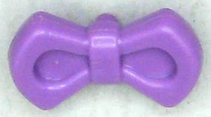 LEGO 92355d Friends Accessories Bow with Small Pin in Medium Lavender - Authentic LEGO Part