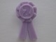 LEGO 92355f Friends Accessories Award Ribbon with Number 2 in Lavender - Authentic LEGO Part