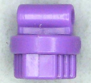 LEGO 92355h Friends Accessories Brush Round, Small in Medium Lavender - Authentic LEGO Part