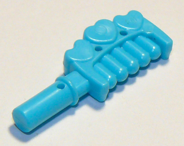 LEGO 93080d Friends Accessories Comb with Handle and 3 Hearts - Main Product Image