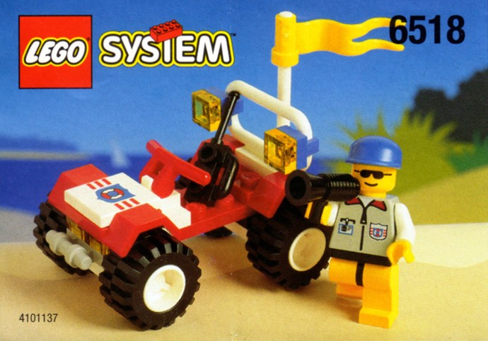 LEGO City 6518 - Baja Buggy With instructions - No box - Authentic LEGO Set Main Image